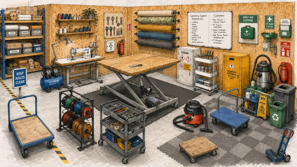 Visit the Festival of Upholstery Workshop