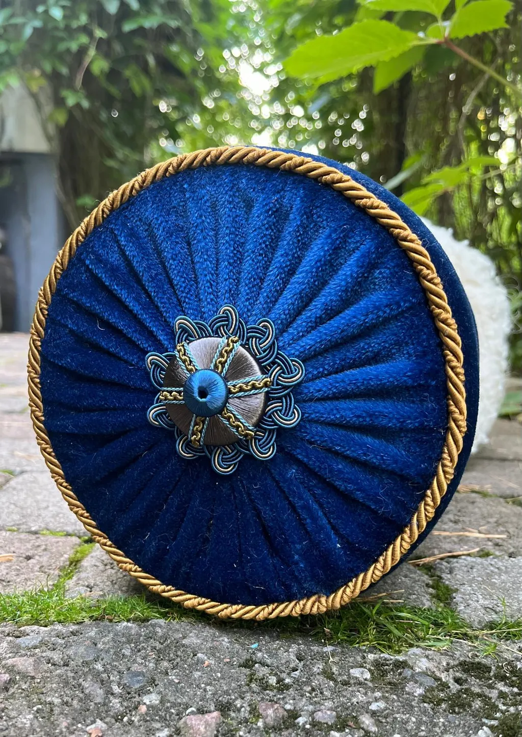 Hand-stitched Traditional Bolster